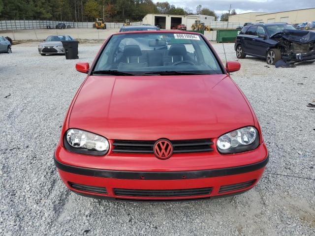 3VWDC21VX1M815977 - 2001 VOLKSWAGEN CABRIO GLX RED photo 5