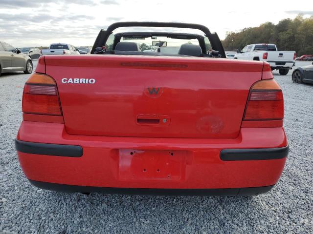 3VWDC21VX1M815977 - 2001 VOLKSWAGEN CABRIO GLX RED photo 6