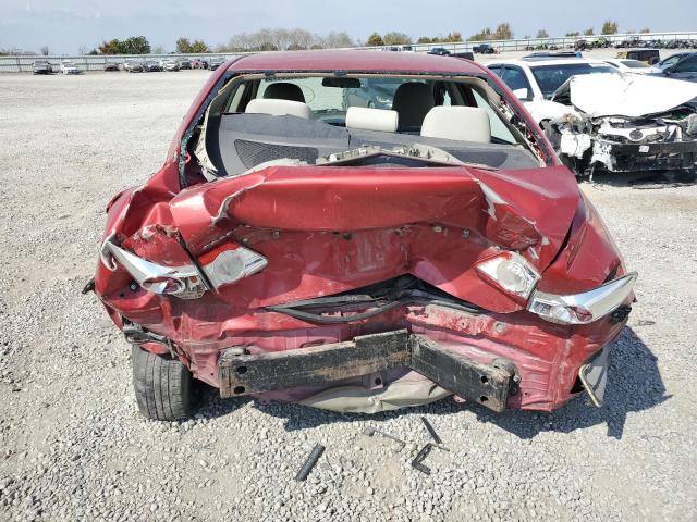 2T1BU4EE1BC666981 - 2011 TOYOTA COROLLA BASE RED photo 6