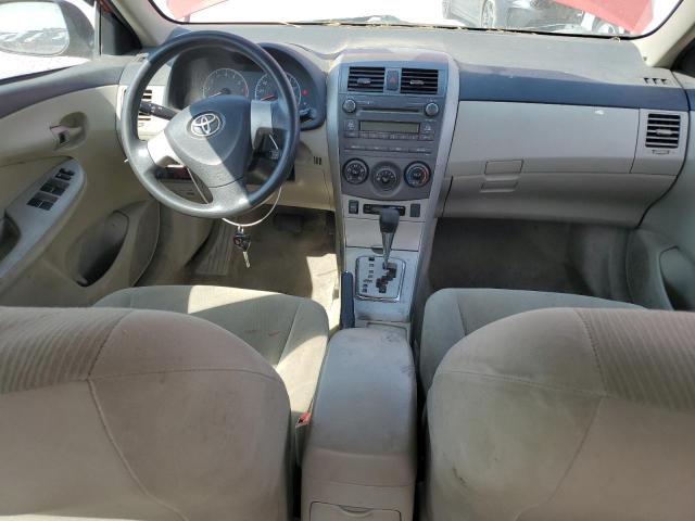 2T1BU4EE1BC666981 - 2011 TOYOTA COROLLA BASE RED photo 8