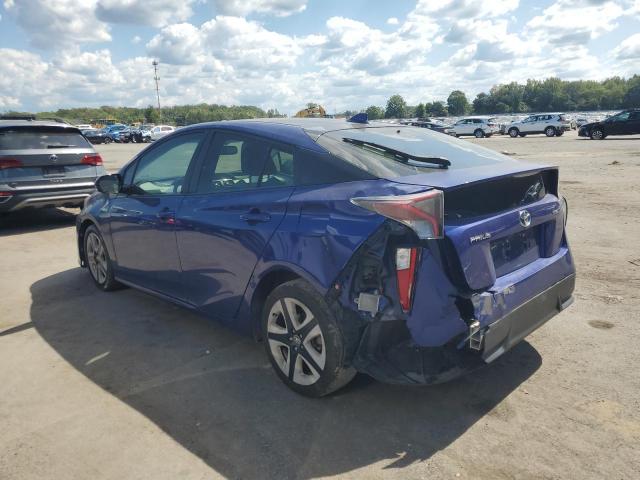 JTDKARFU4H3528087 - 2017 TOYT PRIUS ლურჯი ფოტო 2