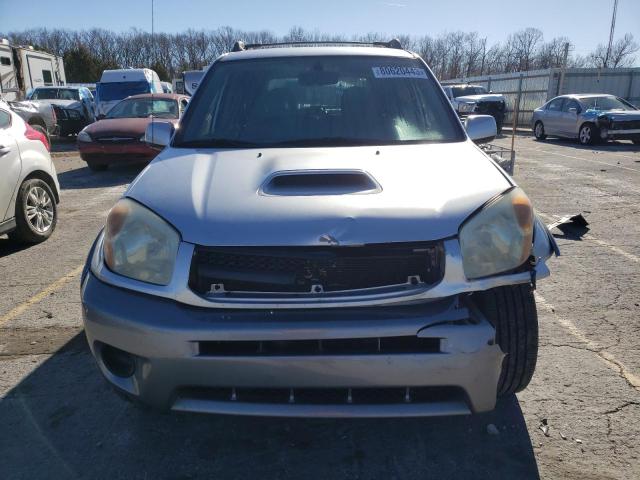 JTEGD20V140036677 - 2004 TOYOTA RAV4 SILVER photo 5