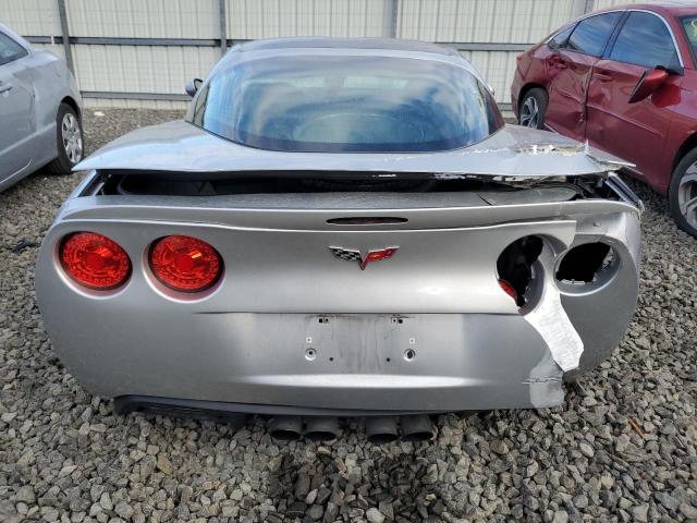 1G1YF2DWXC5104359 - 2012 CHEVROLET CORVETTE SILVER photo 6