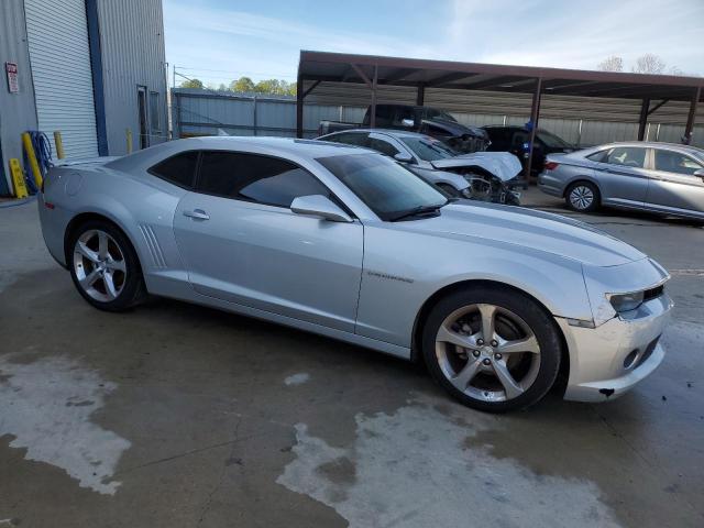 2G1FD1E37F9176168 - 2015 CHEVROLET CAMARO LT SILVER photo 4