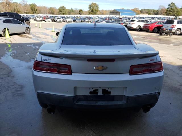 2G1FD1E37F9176168 - 2015 CHEVROLET CAMARO LT SILVER photo 6