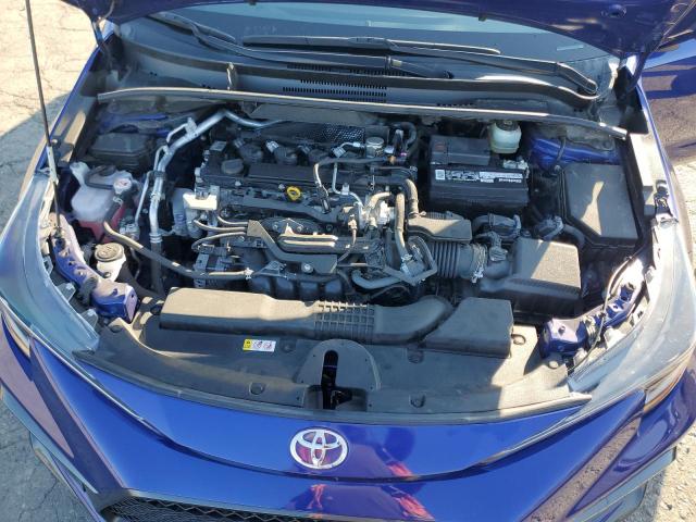 JTDS4MCE6MJ067651 - 2021 TOYOTA COROLLA SE BLUE photo 11