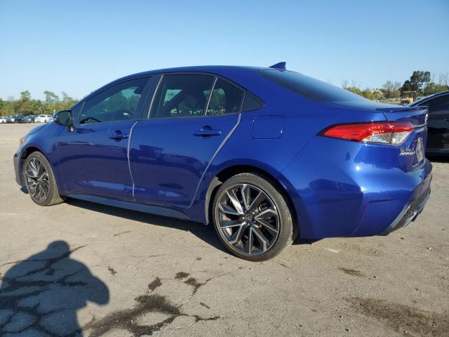 JTDS4MCE6MJ067651 - 2021 TOYOTA COROLLA SE BLUE photo 2