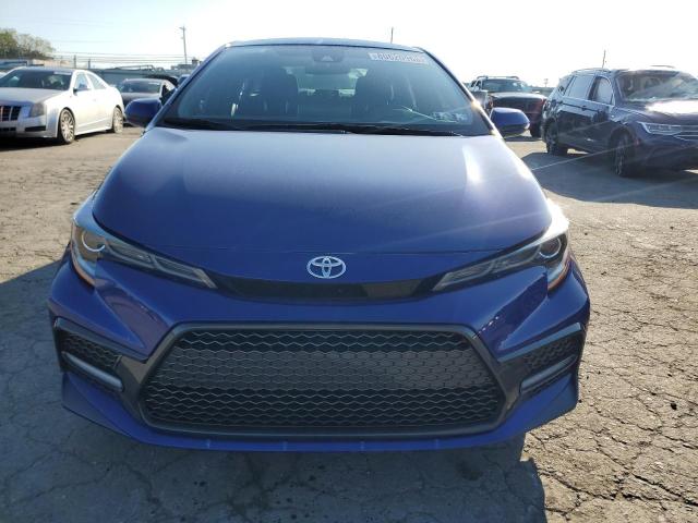 JTDS4MCE6MJ067651 - 2021 TOYOTA COROLLA SE BLUE photo 5