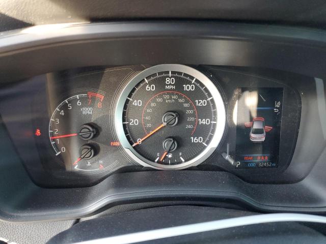 JTDS4MCE6MJ067651 - 2021 TOYOTA COROLLA SE BLUE photo 9