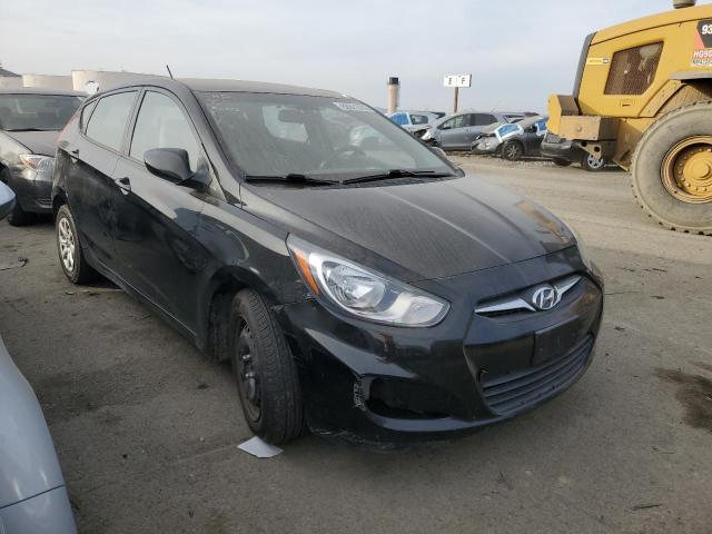 KMHCT5AE1CU004823 - 2012 HYUNDAI ACCENT GLS BLACK photo 4