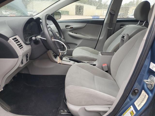 5YFBU4EEXCP054604 - 2012 TOYOTA COROLLA BASE أزرق صورة 7