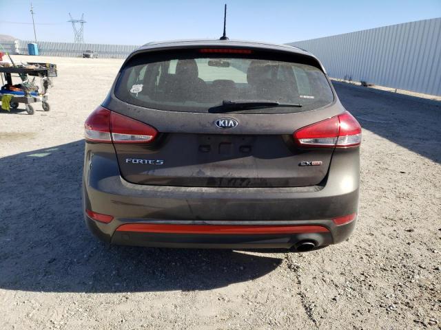 KNAFX5A80F5271852 - 2015 KIA FORTE EX BROWN photo 6