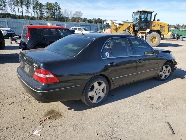 JTHBN36F365052675 - 2006 LEXUS LS 430 BLACK photo 3