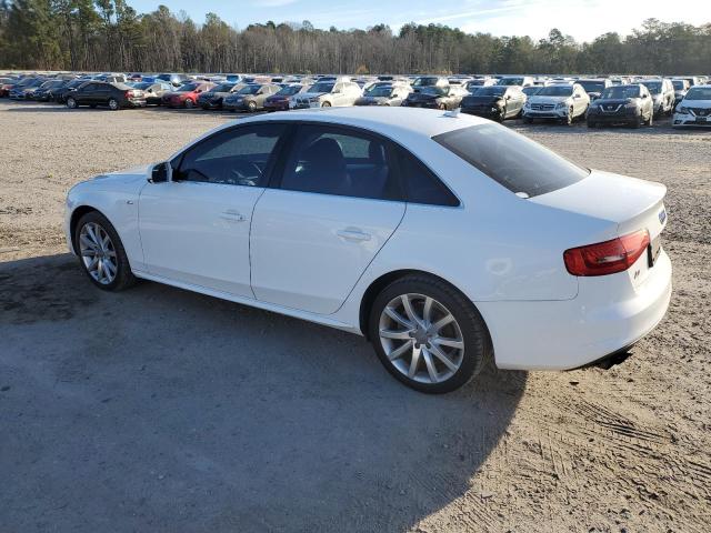 WAUAFAFL9EN001410 - 2014 AUDI A4 PREMIUM WHITE photo 2