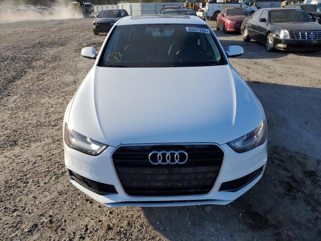 WAUAFAFL9EN001410 - 2014 AUDI A4 PREMIUM WHITE photo 5