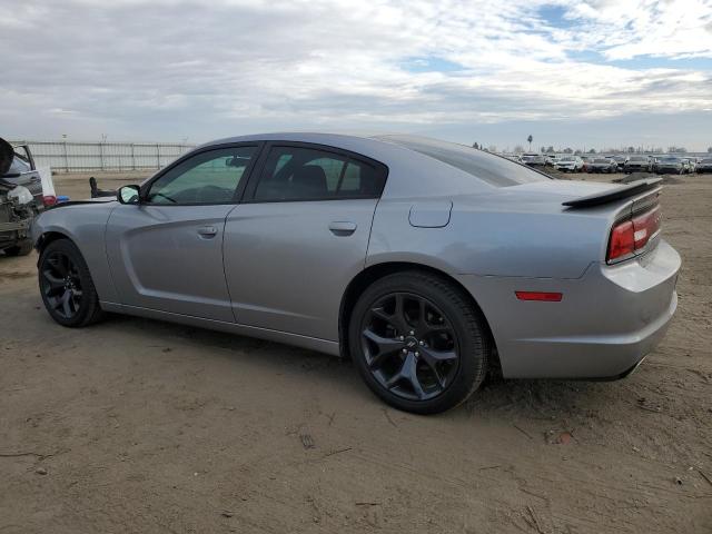 2C3CDXBG4EH243449 - 2014 DODGE CHARGER SE SILVER photo 2