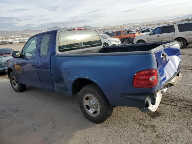 1FTDX0761VKD23461 - 1997 FORD F150 BLUE photo 2