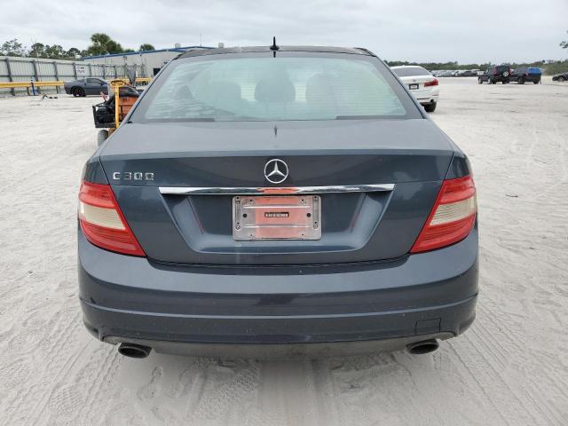 WDDGF54X09R050462 - 2009 MERCEDES-BENZ C 300 BLUE photo 6