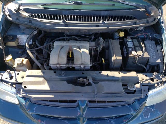 2B4FP25B7YR521906 - 2000 DODGE CARAVAN GREEN photo 12