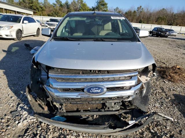 2FMDK3KC1BBA63285 - 2011 FORD EDGE LIMITED SILVER photo 5