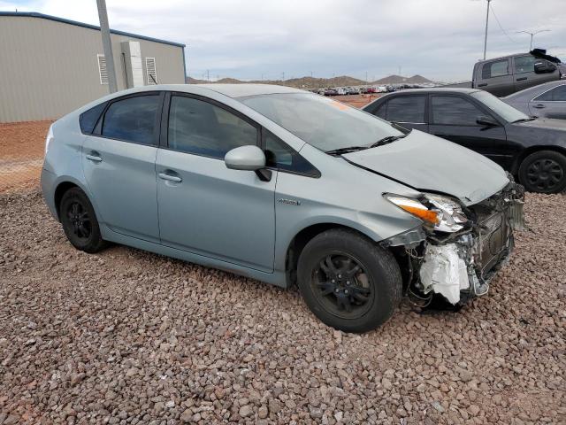 JTDKN3DU0C5466074 - 2012 TOYOTA PRIUS TEAL photo 4