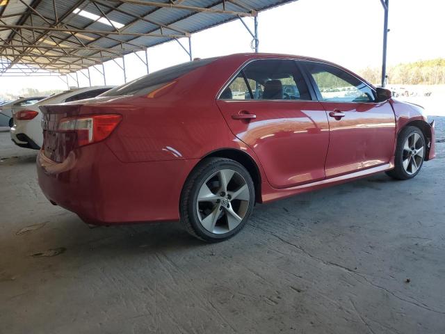 4T1BF1FK5CU619157 - 2012 TOYOTA CAMRY BASE RED photo 3