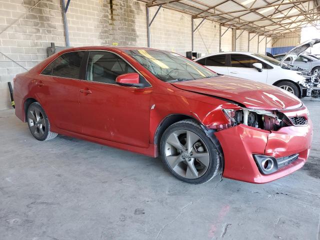 4T1BF1FK5CU619157 - 2012 TOYOTA CAMRY BASE RED photo 4