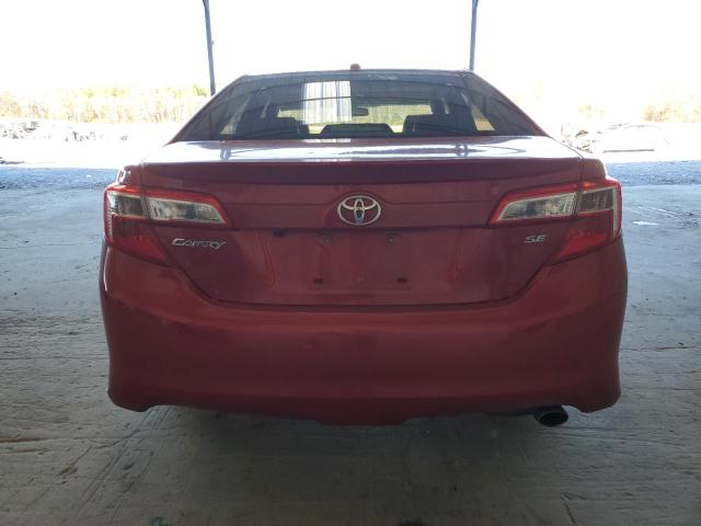 4T1BF1FK5CU619157 - 2012 TOYOTA CAMRY BASE RED photo 6