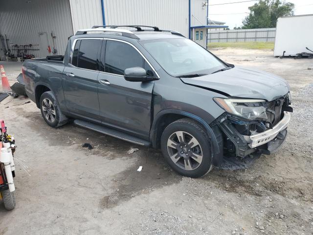 5FPYK3F76JB015695 - 2018 HONDA RIDGELINE RTL Gris photo 4