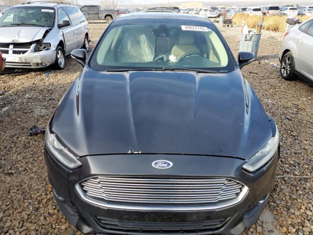 3FA6P0HR3DR313371 - 2013 FORD FUSION SE BLACK photo 5