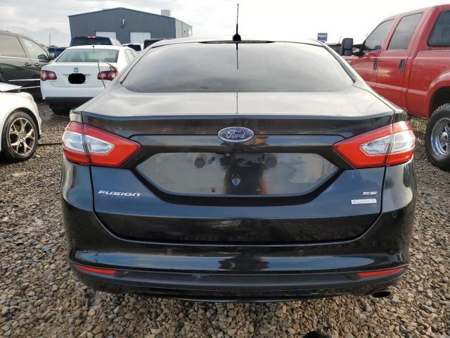 3FA6P0HR3DR313371 - 2013 FORD FUSION SE BLACK photo 6