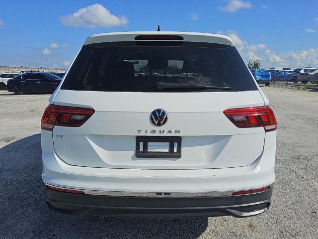 3VV3B7AX0RM043602 - 2024 VOLKSWAGEN TIGUAN SE 白色 照片 6