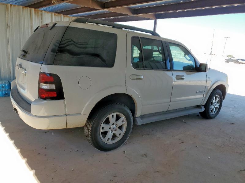 1FMEU63818UA17145 - 2008 FORD EXPLORER XLT WHITE photo 3