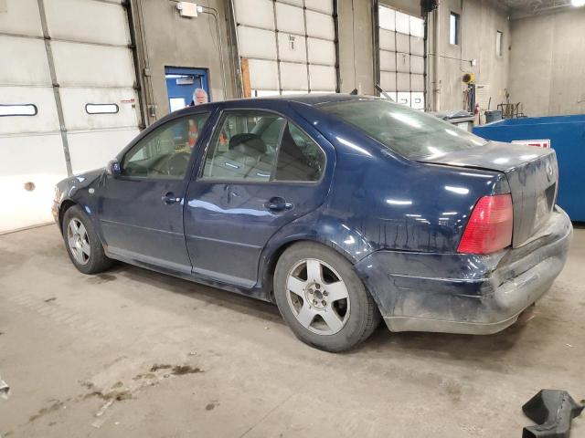 3VWVH69M23M066278 - 2003 VOLKSWAGEN JETTA GLI BLUE photo 2