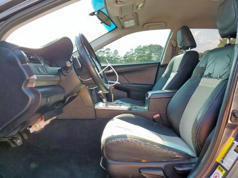 4T1BF1FK8CU019927 - 2012 TOYOTA CAMRY BASE GRAY photo 7