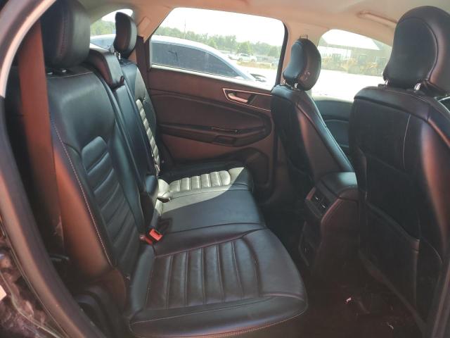 2FMPK4J91JBC19400 - 2018 FORD EDGE SEL Negro foto 11