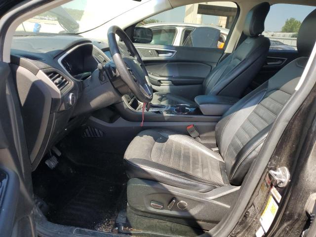 2FMPK4J91JBC19400 - 2018 FORD EDGE SEL Negro foto 7