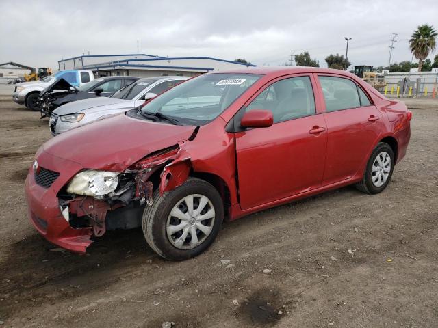 JTDBL40E09J040217 - 2009 TOYOTA COROLLA BASE RED photo 1