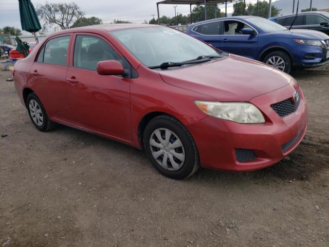 JTDBL40E09J040217 - 2009 TOYOTA COROLLA BASE RED photo 4