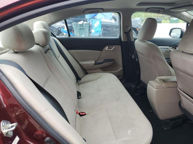 19XFB2F8XDE083009 - 2013 HONDA CIVIC EX Бордовый фото 10