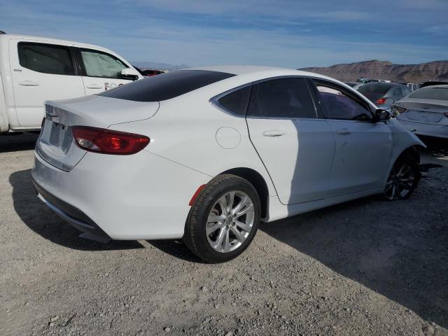 1C3CCCAB6GN171181 - 2016 CHRYSLER 200 LIMITED WHITE photo 3