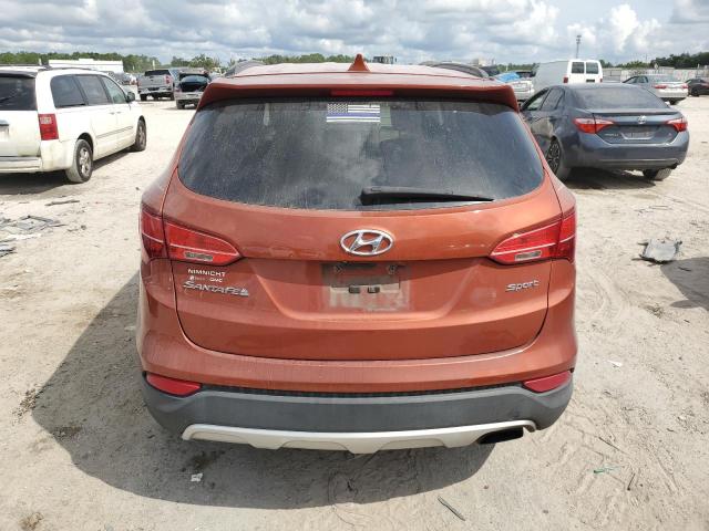 5XYZU3LB6GG363854 - 2016 HYUNDAI SANTA FE S ORANGE photo 6