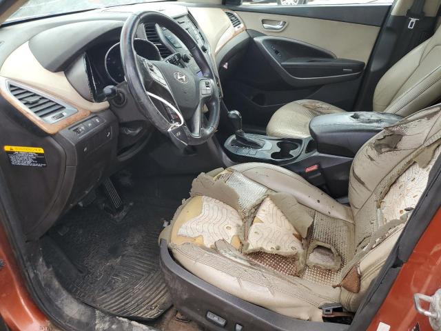 5XYZU3LB6GG363854 - 2016 HYUNDAI SANTA FE S ORANGE photo 7
