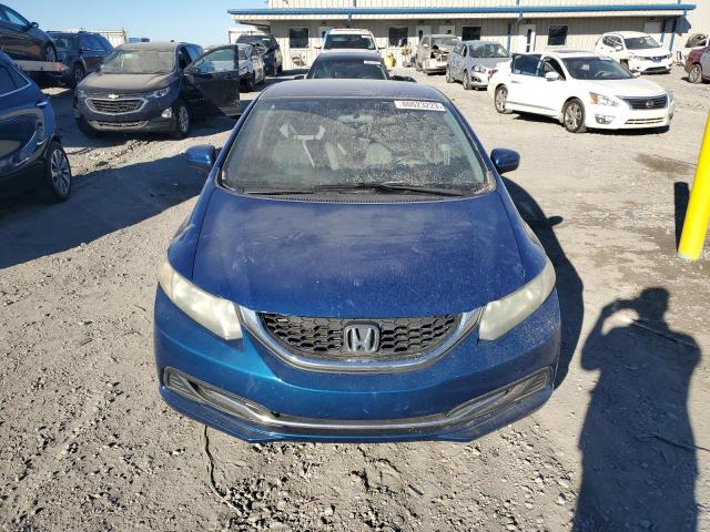 19XFB2F59EE082988 - 2014 HONDA CIVIC LX BLUE photo 5