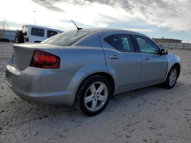 1C3CDZCB4DN680503 - 2013 DODGE AVENGER SXT SILVER photo 3