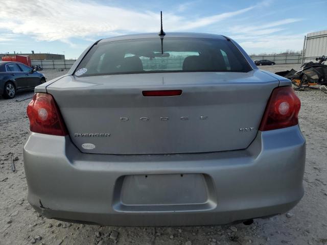 1C3CDZCB4DN680503 - 2013 DODGE AVENGER SXT SILVER photo 6