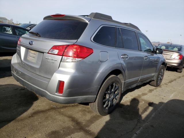 4S4BRBAC9A1368414 - 2010 SUBARU OUTBACK 2.5I GRAY photo 3