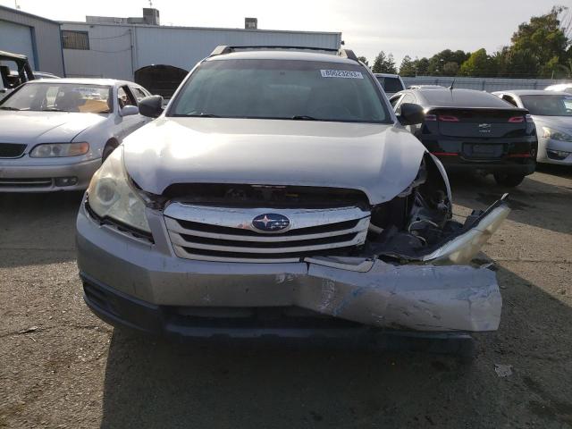 4S4BRBAC9A1368414 - 2010 SUBARU OUTBACK 2.5I GRAY photo 5