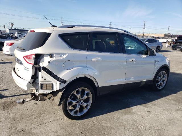 1FMCU0JX5EUC08433 - 2014 FORD ESCAPE TITANIUM WHITE photo 3