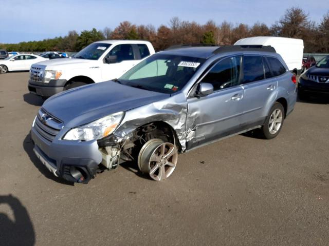 4S4BRBJC4D3310591 - 2013 SUBARU OUTBACK 2.5I LIMITED SILVER photo 1